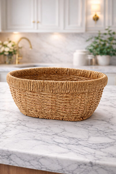Lavandula Multi-Purpose Wicker Basket 22 X 17 Cm, Depth 10 cm