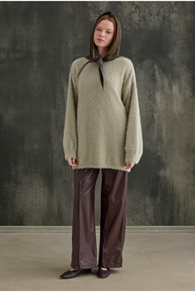 HEQA Soft Furry Sweater Çağla