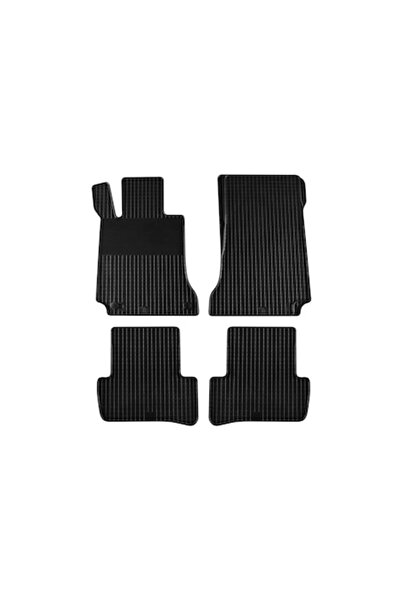 Gumarny Zubri Set de 4 covorașe din cauciuc pentru Mercedes Clasa C W204, 200...
