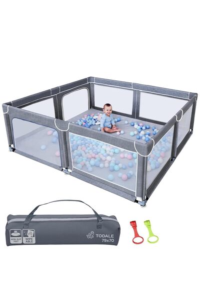 Ominii Baby Playpen Infants Sturdy Safety Activity Center with Anti-Slip Base...