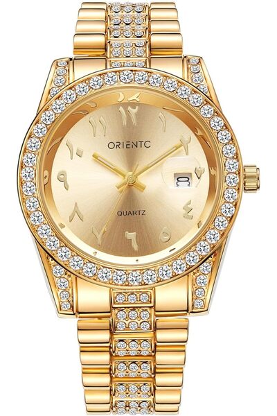 Generic Luxury Gold Plated Stainless Steel Watch
