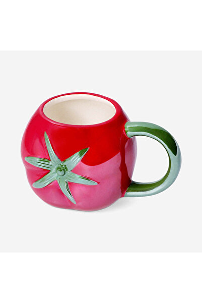 Flying Tiger Copenhagen Domates Şeklinde Seramik Kupa