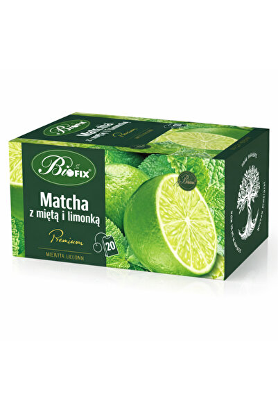 Bifix Premium Matcha-Mint-Lime Tea, Sugar Free (bags), 40g