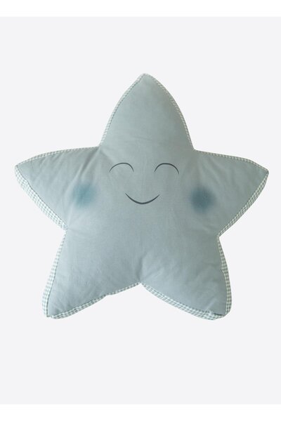 kitikate Zen Star Pillow Blue