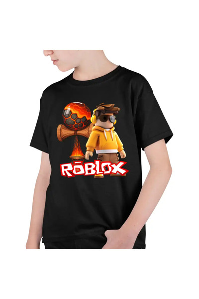 OEM Tricou Copii Baieti Kendama Roblox Lava