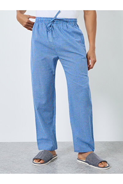 Styli Men Checked Relaxed Fit Pyjama Bottom