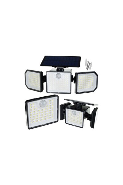 Izoxis 24633 outdoor solar lamp, 167 LEDs, 500 lumens