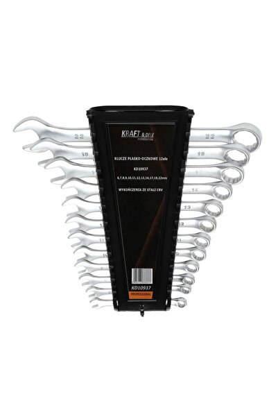 Kraft&dele Combination wrench set, Kraft&Dele, KD10937, 12 pcs