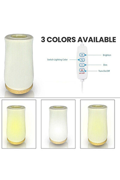 hocc 2 in 1 Table Lamp & Flower Vase - Line Design