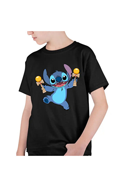 OEM Tricou Copii Baieti Kendama Stitch Lilo Desene Animate