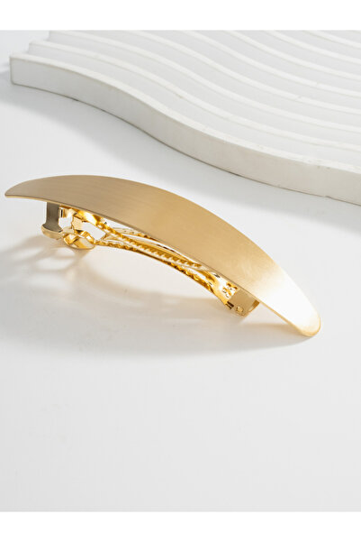 Take Two By Styli مشبك شعر ذهبي هلالي للنساء