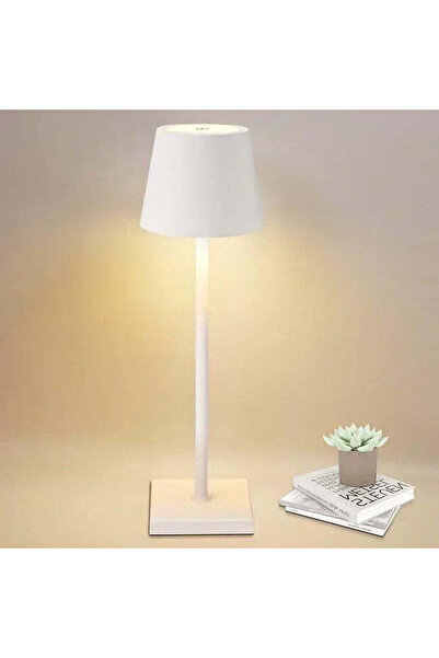 hocc Cordless Battery Operated Table Lamp Night Lamp White