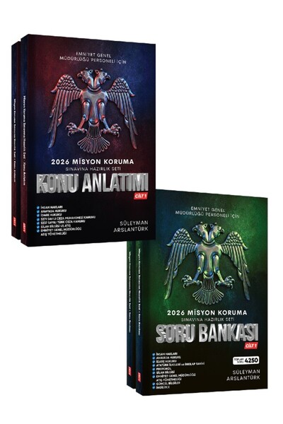Yazarın Kendi Yayını Süleyman Arslantürk 2026 Misyon Koruma Sınavı Hazırlık K...