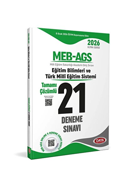 Data Yayınları MEB AGS Eğitimin Temelleri ve Türk Milli Eğitim Sistemi Tamamı...