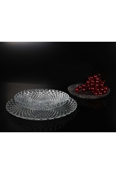 La Mediterranea DIAMOND glass tableware set, 18 pieces for 6 people