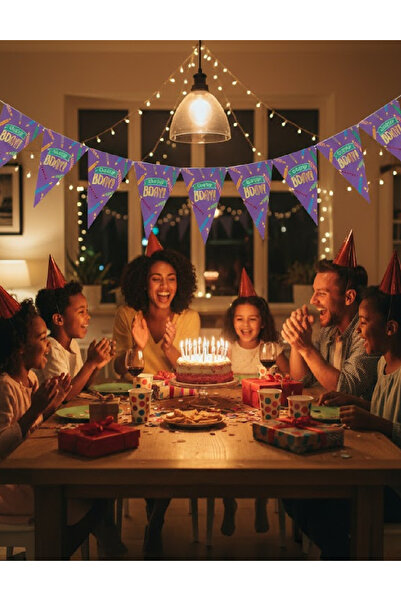 Evendi Ghirlanda pentru petrecere, Mov