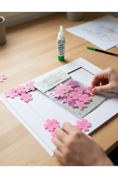 Evendi Sticker set, Pink/purple