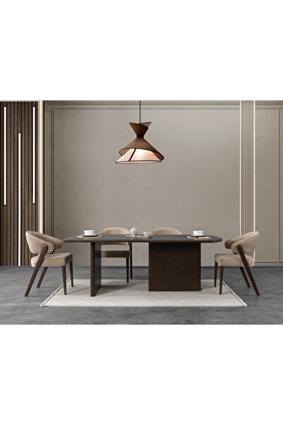 Curra Home LİNDA MASA + SANDALYE