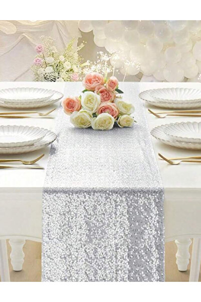 Evendi Tablecloth, Silver