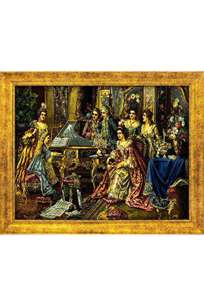 Simurg Sanatevi Saray Geceleri El Dokuma Tablosu