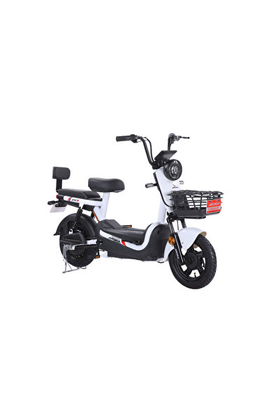 Arora Zr3 Elektrikli Motorlu Bisiklet Beyaz