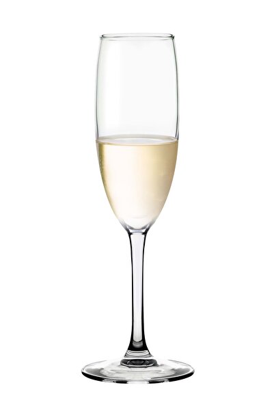 FLAVIA Set of 6 Alfares Glass Champagne Glasses 200 ml