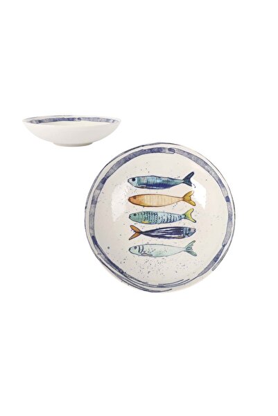 La Mediterranea Soup plate 21 cm, PEIXE model –