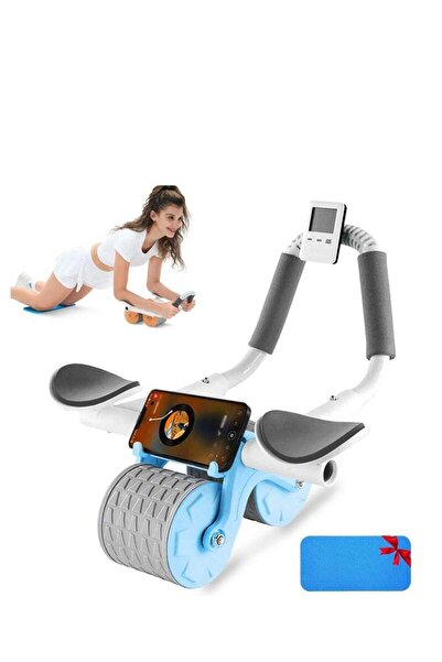 Arabest Automatic Rebound Ab Abdominal Exercise Roller Wheel, with Elbow Supp...