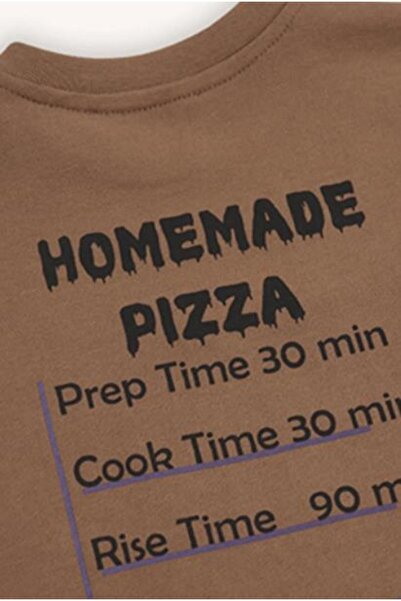 Panço Boy's Pizza Party Long Sleeve T-Shirtgk7046