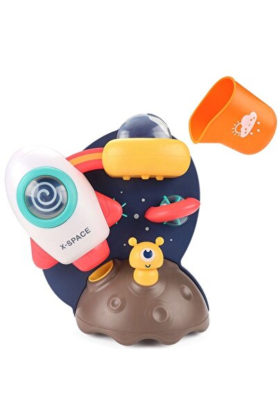 Arabest Bath Toys,Preschool New Born Baby Bathtub Water Toys,Space Ship with ...