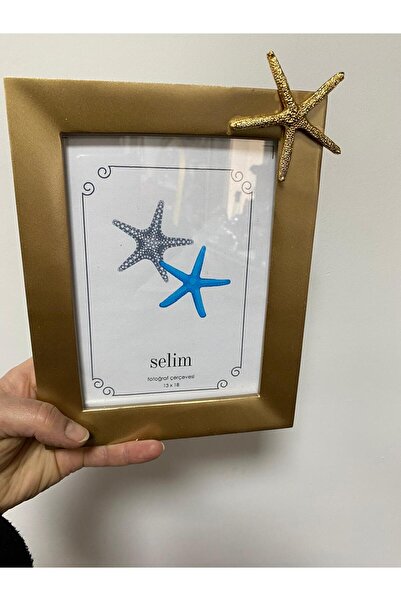 elif aksesuar Starfish Gold Picture Frame 13X18