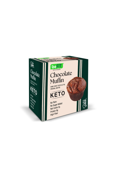 BEFIT LIFESTYLE مافن الشوكولاتة كيتو من بي فيت 60 غرام