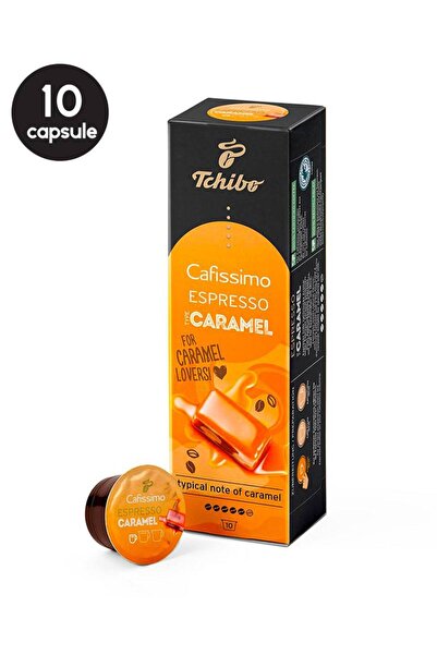Tchibo Cafissimo Espresso Caramel Capsules, 10 Capsules