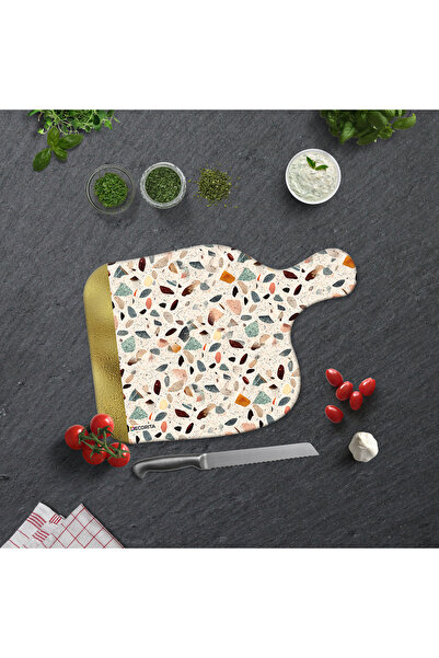 Decorita Glass Cutting Board with Handle - Glass Cutting Table |   Terragold ...