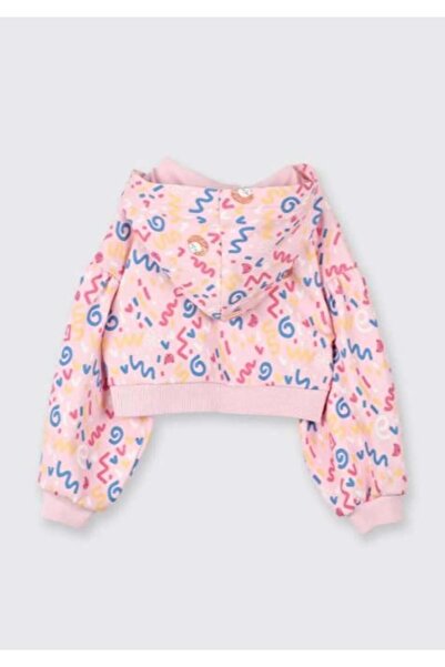 Panço Baby Girl 2521Gb08007 Zippered Sweatshirt
