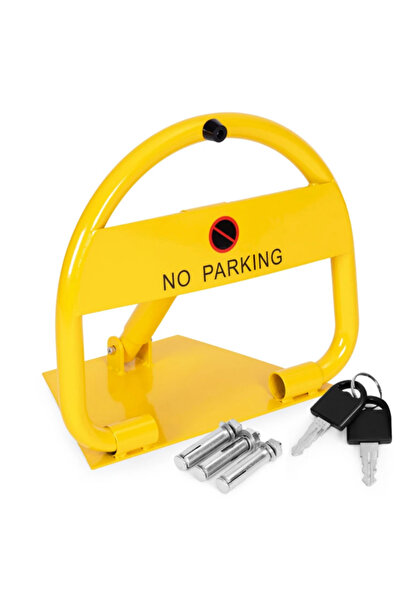 ideal STORE Blocator parcare pliabil idealSTORE cu cheie si benzi reflectoriz...