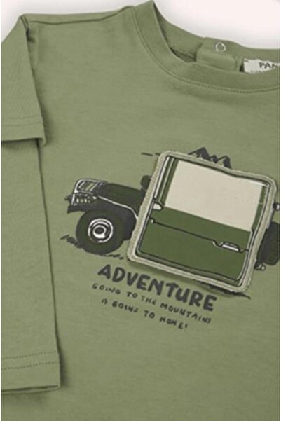 Panço ERKEK BEBEK AUTHENTIC THREADS BASKI TSHIRT GK7090