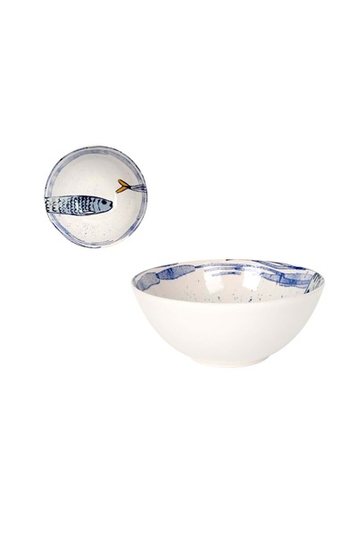 La Mediterranea Bol 16 cm PEIXE 2.0 model cu pește –