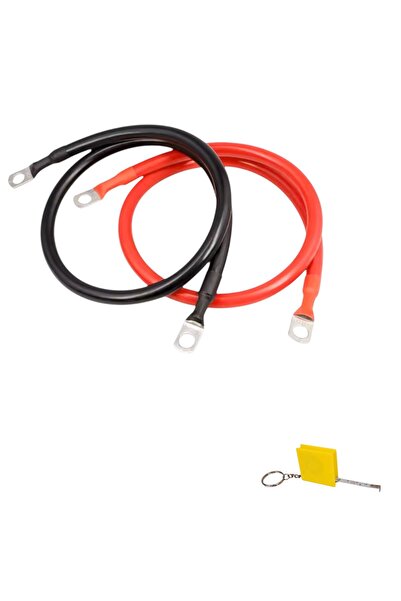 OEM Cablu conectare baterie 4mm² Cupru,250cmX2,papuci M6,sistem solar,camion,...