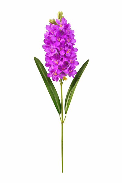 OEM Zambilă artificială elegantă, violet strălucitor, 31 de flori și 9 boboci...