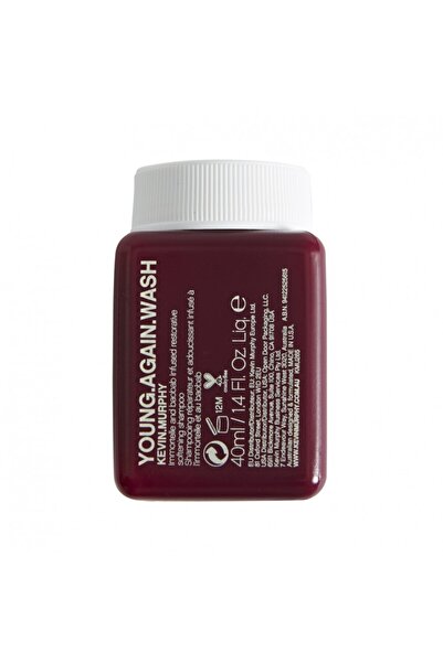 Kevin Murphy , Young Again Wash, Σαμπουάν μαλλιών, Επανορθώνει, 40 ml
