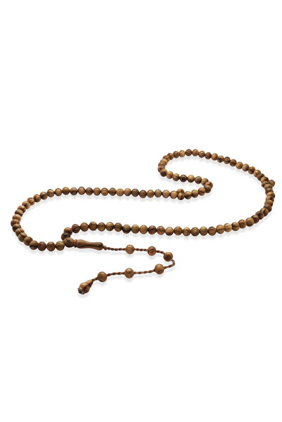 Tesbihane سبحة صلاة من خشب الزيتون - نظامي - بني فاتح - قطع كروي