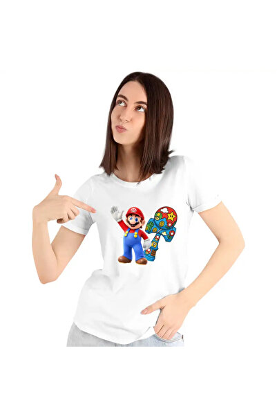 OEM Women's Kendama Super Mario Bros Galaxy T-Shirt