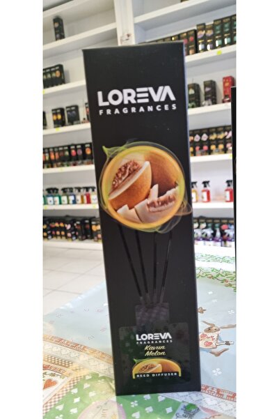 LOREVA Parfum de cameră cu bețișoare Pepene Galben, odorizant cameră 100ml