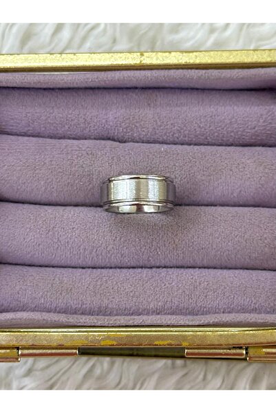 BY YASİN TOPÇU 💍   Modern Strip Steel Ring |   Number 19