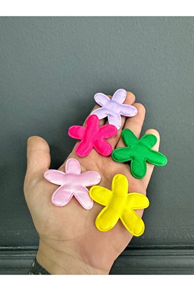 Gönülden Tasarım 5 bucăți set de armături cu flori colorate 5x5 cm