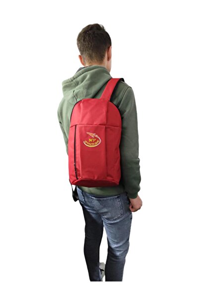 cantella Unisex Black Back Sports Hiking Camping Bicycle Bag 10 Lt