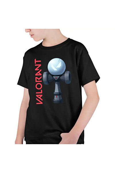 OEM Tricou Copii Baieti Kendama Valorant Gamer Rank Agent