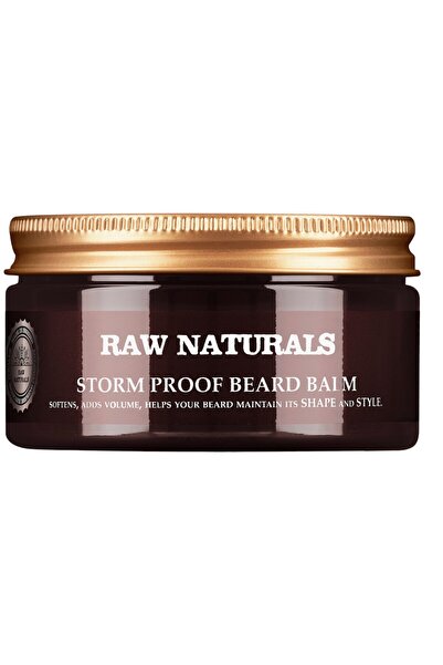 Raw Naturals Raw Naturals, Rezistent la furtuni, 100% vegan, Balsam de barbă,...