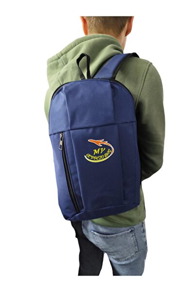 cantella Unisex Black Back Sports Hiking Camping Bicycle Bag 10 Lt